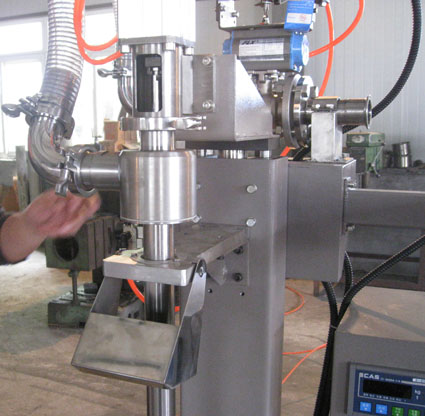 Automatic drum filling line