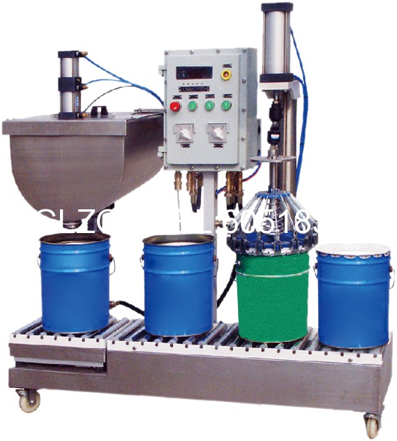 化工灌裝機,200L灌裝機,涂料油漆灌裝機,潤滑油灌裝機