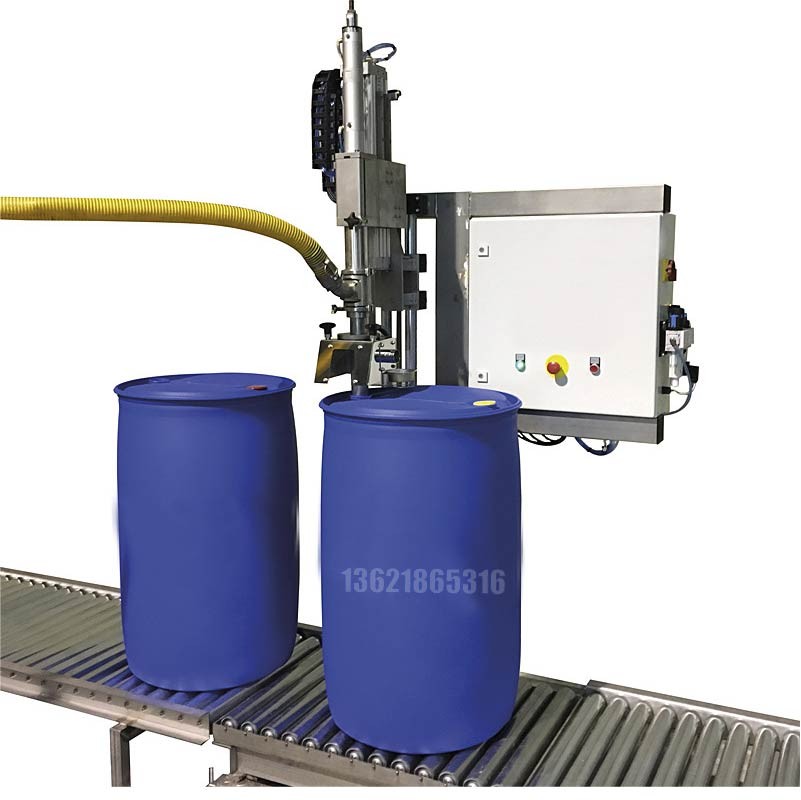 化工灌裝機,200L灌裝機,涂料油漆灌裝機,潤滑油灌裝機