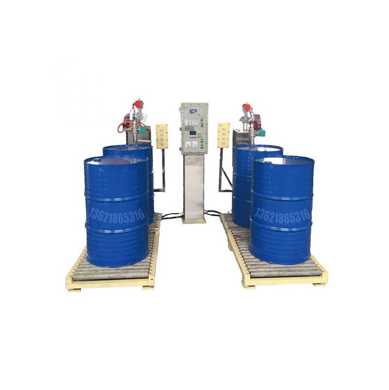 化工灌裝機,200L灌裝機,涂料油漆灌裝機,潤滑油灌裝機