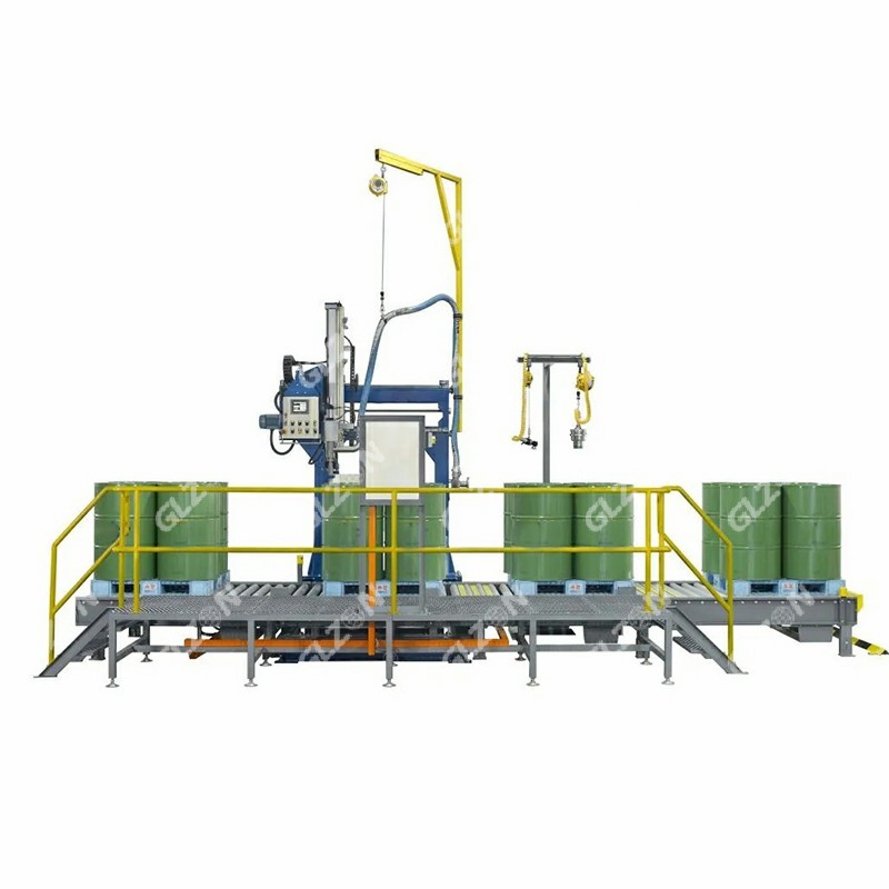 化工灌裝機,200L灌裝機,涂料油漆灌裝機,潤滑油灌裝機