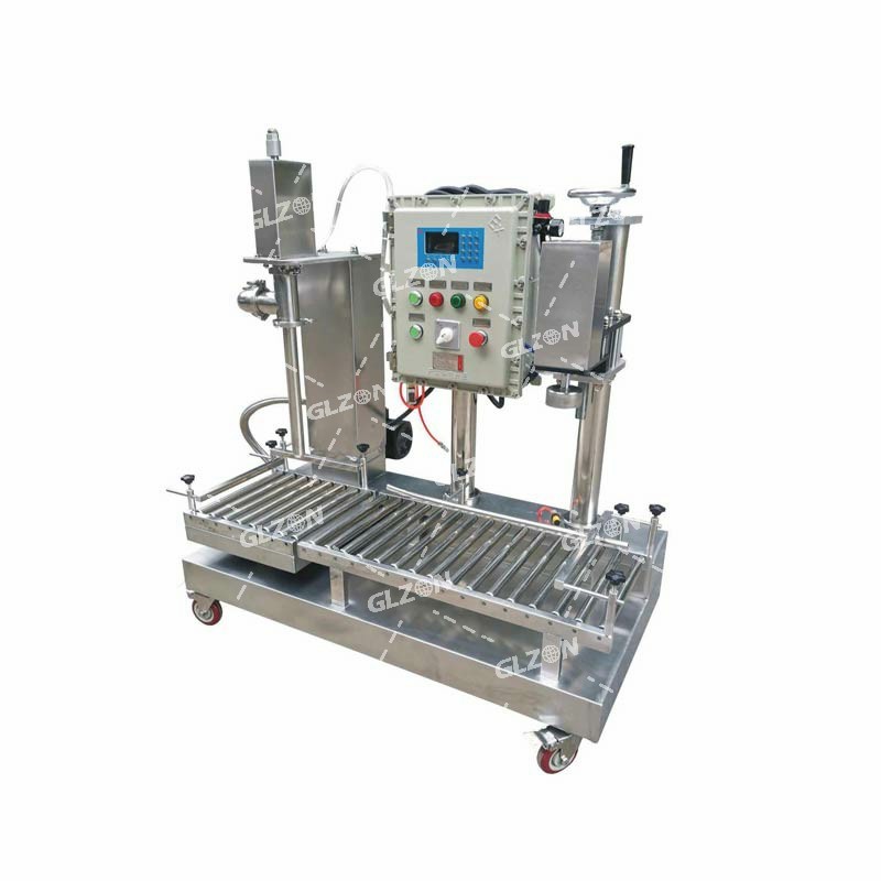 化工灌裝機,200L灌裝機,涂料油漆灌裝機,潤滑油灌裝機