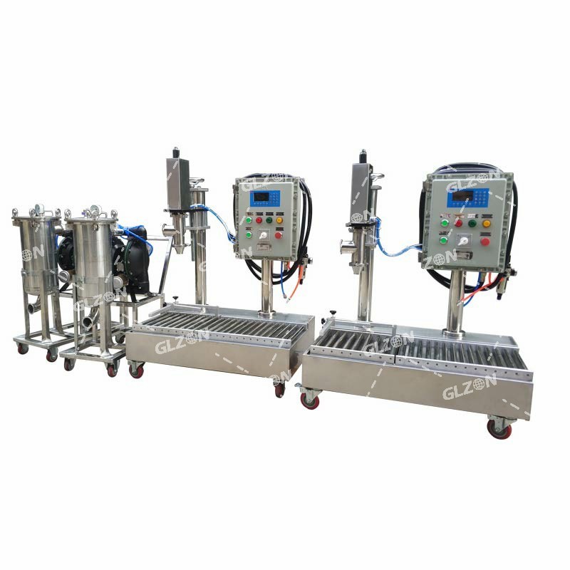 化工灌裝機,200L灌裝機,涂料油漆灌裝機,潤滑油灌裝機
