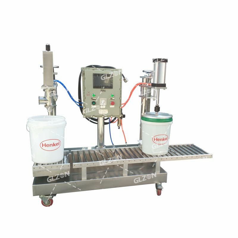 化工灌裝機,200L灌裝機,涂料油漆灌裝機,潤滑油灌裝機