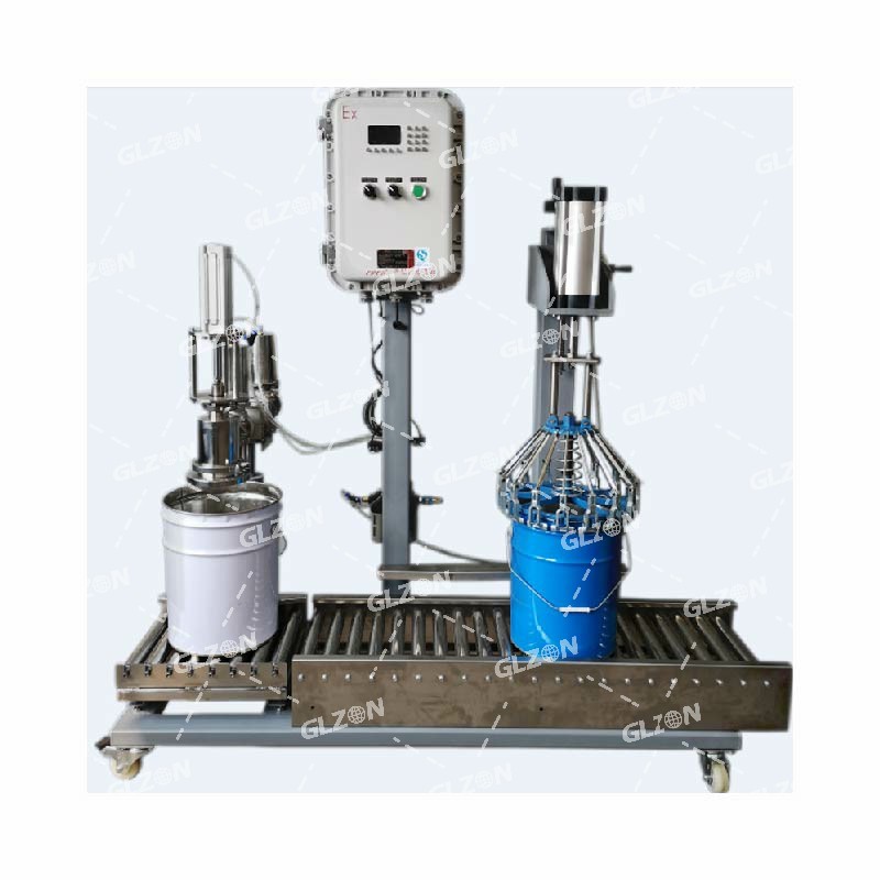 化工灌裝機,200L灌裝機,涂料油漆灌裝機,潤滑油灌裝機