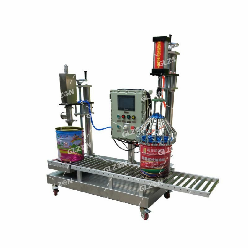 化工灌裝機,200L灌裝機,涂料油漆灌裝機,潤滑油灌裝機