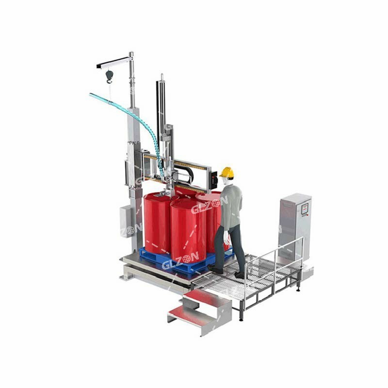 化工灌裝機,200L灌裝機,涂料油漆灌裝機,潤滑油灌裝機