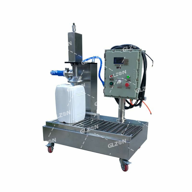 化工灌裝機,200L灌裝機,涂料油漆灌裝機,潤滑油灌裝機