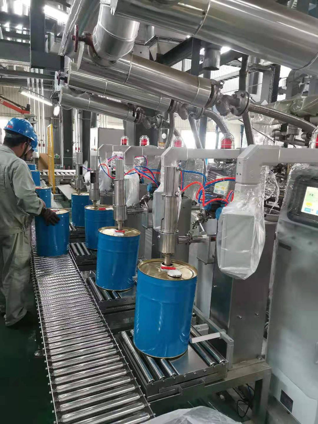 化工灌裝機,200L灌裝機,涂料油漆灌裝機,潤滑油灌裝機