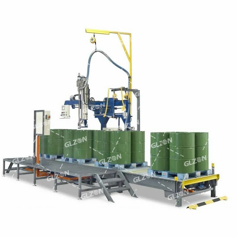 化工灌裝機,200L灌裝機,涂料油漆灌裝機,潤滑油灌裝機