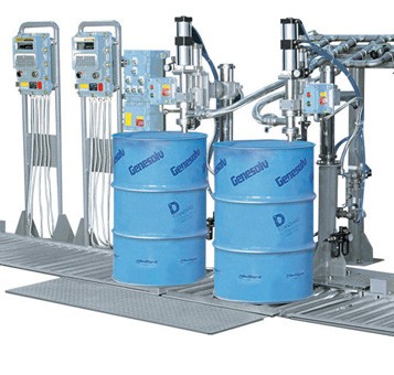 化工灌裝機,200L灌裝機,涂料油漆灌裝機,潤滑油灌裝機