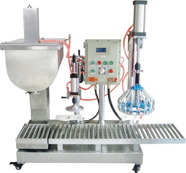 化工灌裝機,200L灌裝機,涂料油漆灌裝機,潤滑油灌裝機