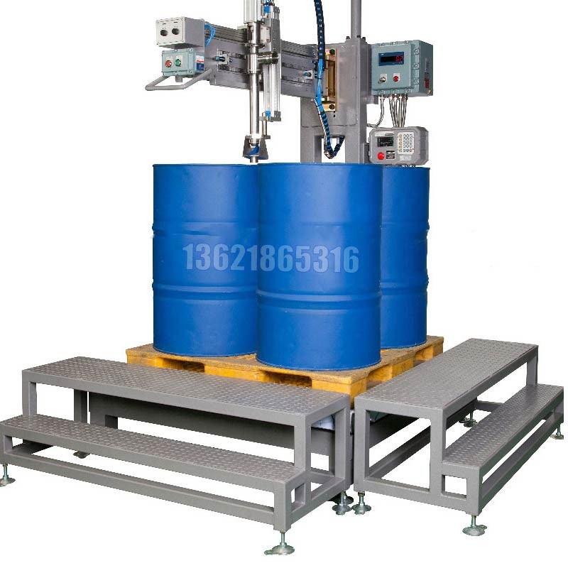 化工灌裝機,200L灌裝機,涂料油漆灌裝機,潤滑油灌裝機