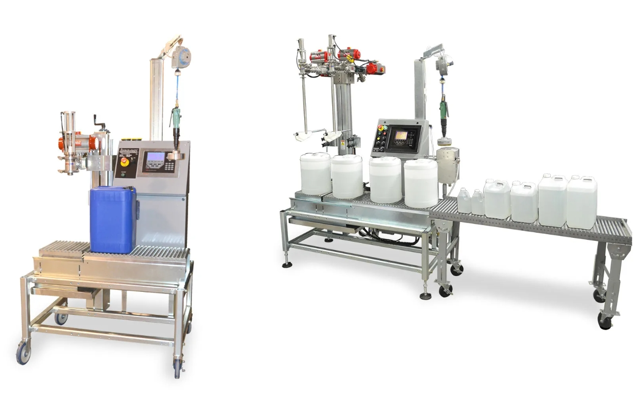Net weight filling machine