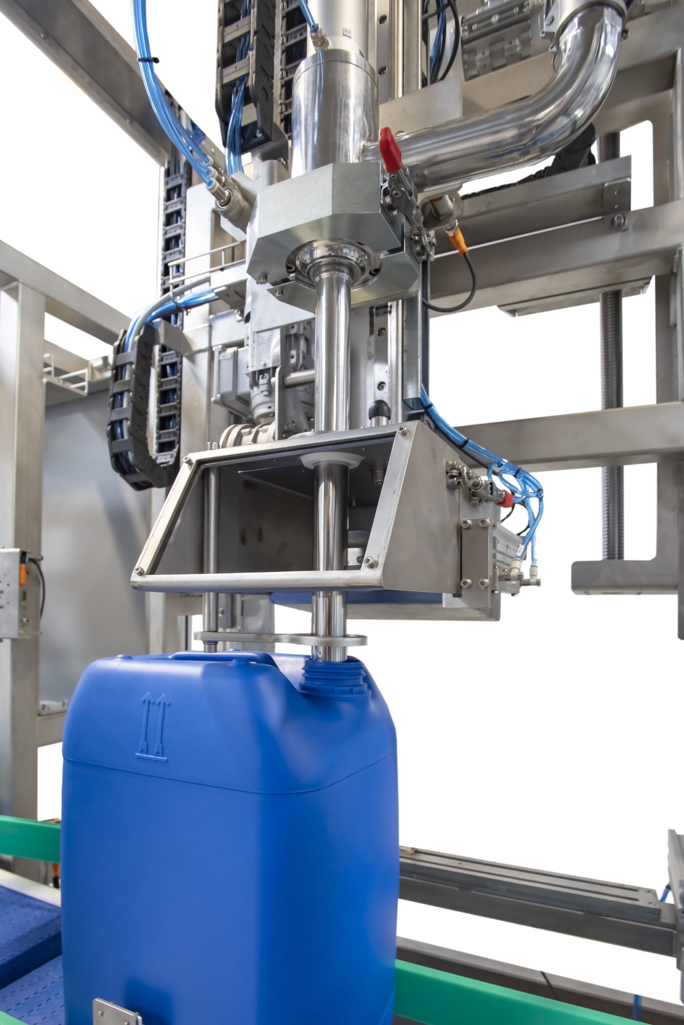 Semi-auto jerrycan filler