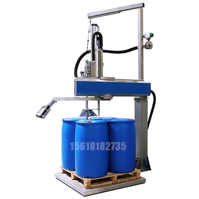 化工灌裝機,200L灌裝機,涂料油漆灌裝機,潤滑油灌裝機