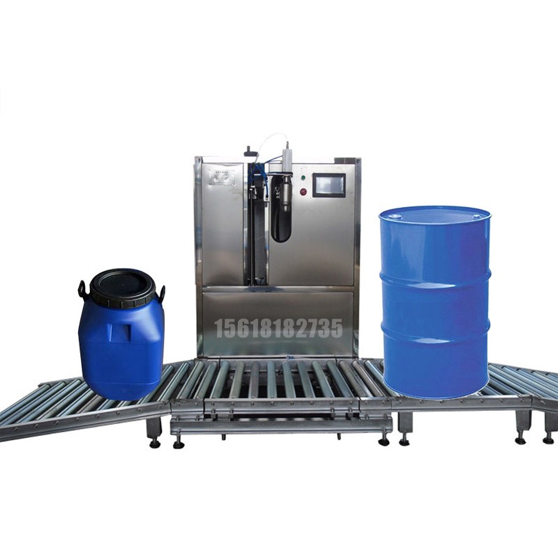 化工灌裝機,200L灌裝機,涂料油漆灌裝機,潤滑油灌裝機