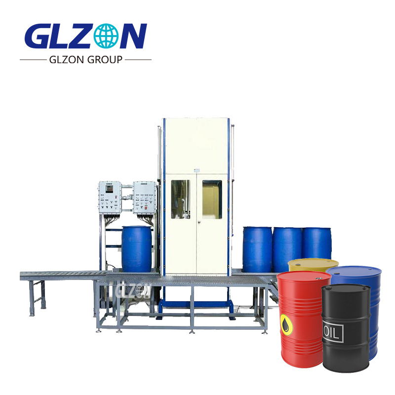 Engine Oil Drum Filling System with Auto Nozzle Drum Filling Machine