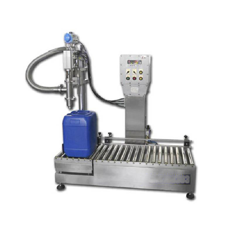 Fully Automatic Servo Paint Pails Bucket Piston Filling Machine for 10-30L automatic paint pail filler