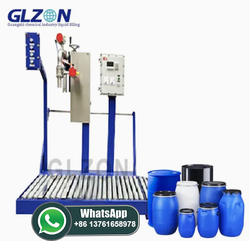 Semi Auto Drum Filling Machin