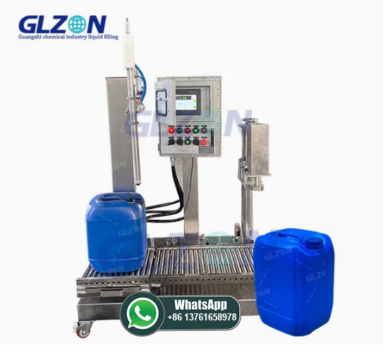 Anti-Corrosion Filling Machine 25kg Real Stone Paint Filling Machine Filling Machine 25kg Real Stone