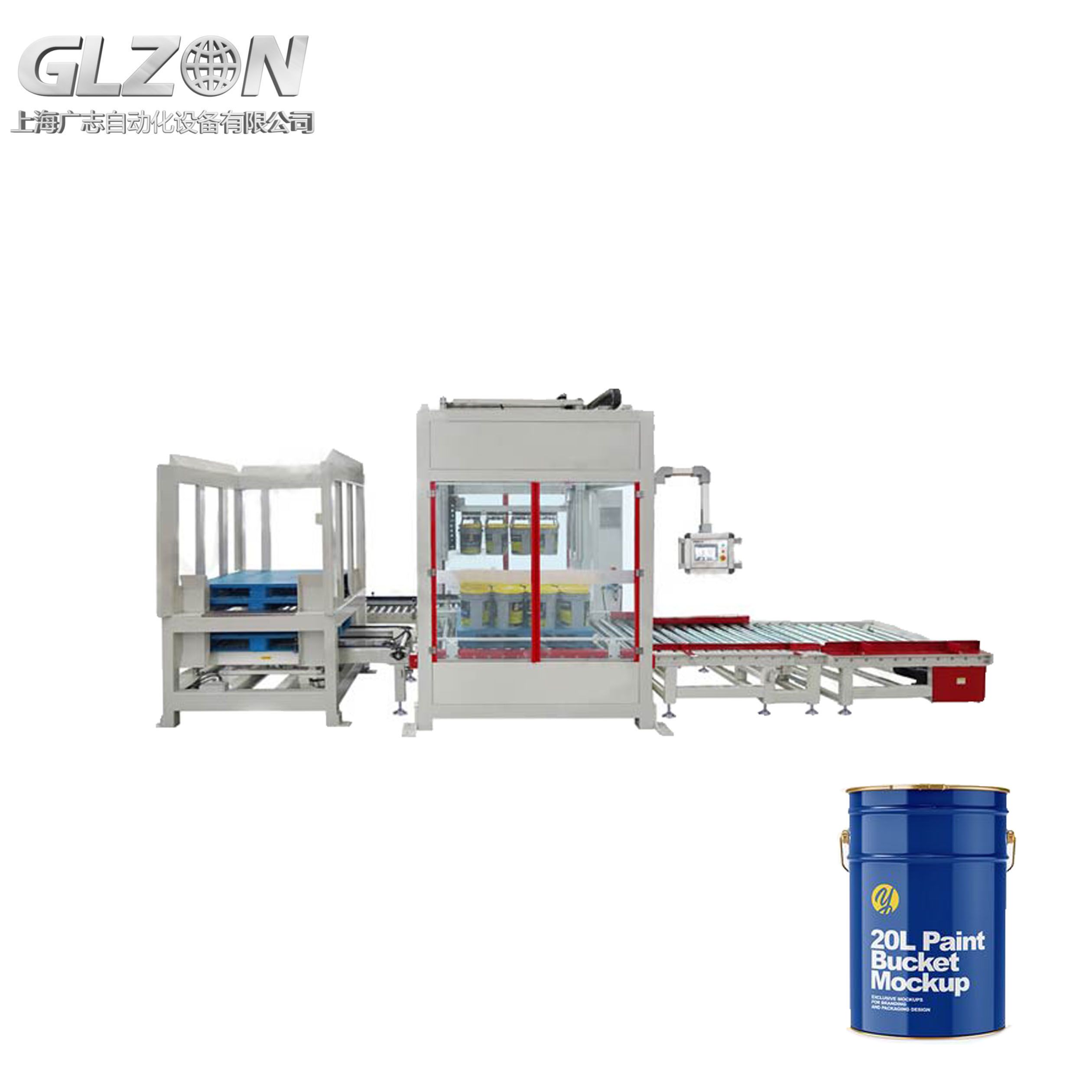 Chemical Resistant Pail Filling Machine