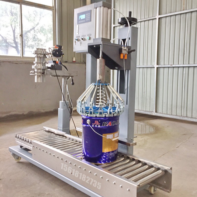 化工灌裝機,200L灌裝機,涂料油漆灌裝機,潤滑油灌裝機