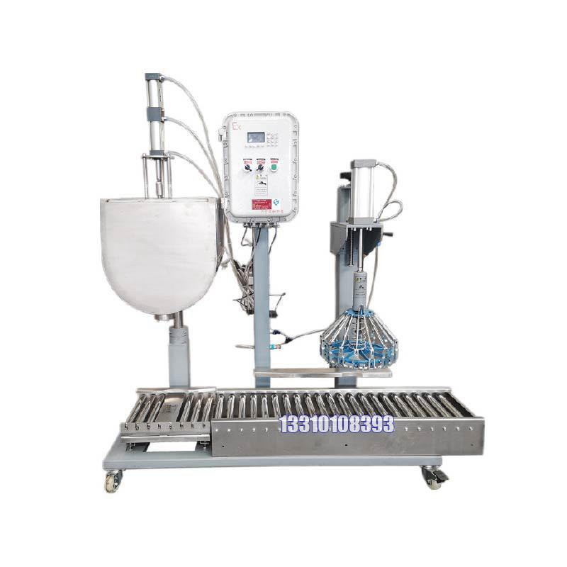 化工灌裝機,200L灌裝機,涂料油漆灌裝機,潤滑油灌裝機