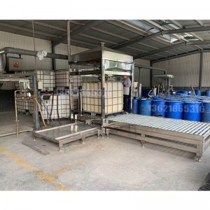 水包砂壓蓋機-800L-IBC噸桶稱重計量壓蓋機