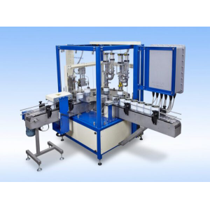 2 Nozzles Fully Auto Rotary Tin Can Filling Machine