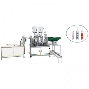 High-Precision Silicone Cartridge Automatic Filling Machine with Dual Nozzles