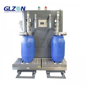 Double Station Drum Filling Machine for Oil, Paint, Ink, and Paste