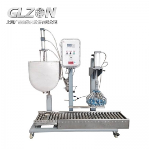 Touch Screen 1-30L Dual Head Liquid Filling Machine