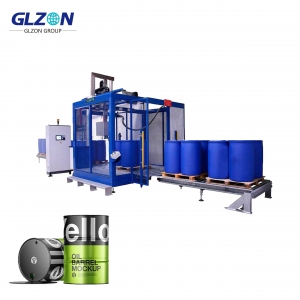 Full Auto Two Nozzle Drum Filling Machine Double The Speed