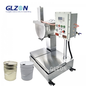 Single-Head Semi-Automatic Chemical Liquid Ink Storage Filling Machine for 30L