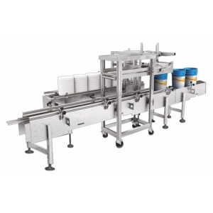 Automatic 5-Gallon Pail Lid Capping and Pressing Machine
