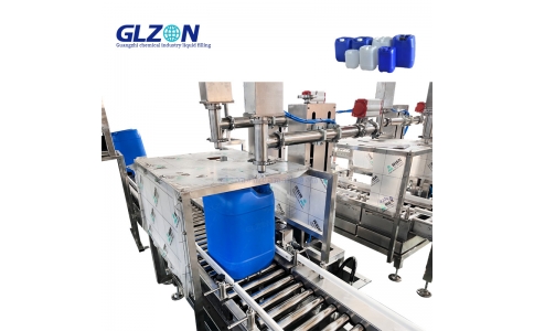 Auto Inline Petrochemical 20L Pail/Tin Weight Filling Machine