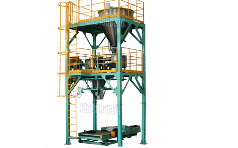 1 ton bag packaging machine with roller conveyor