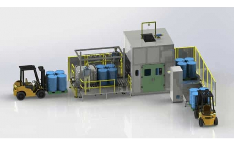 Fully Auto Drum & IBC Filling Machine - Automatic Opening & Capping