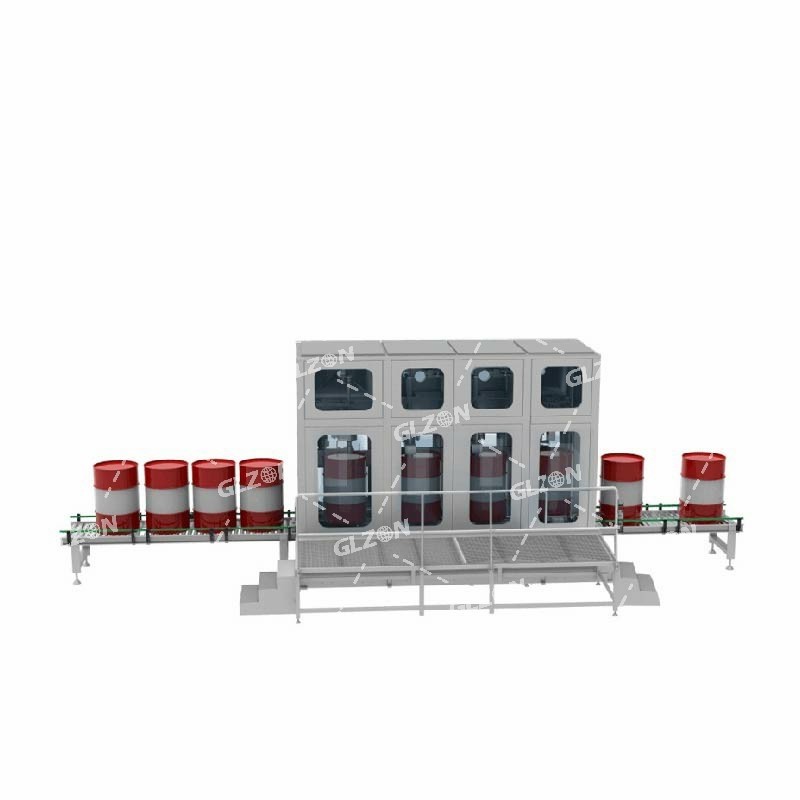 稀釋劑包裝機-200L緊湊型包裝機