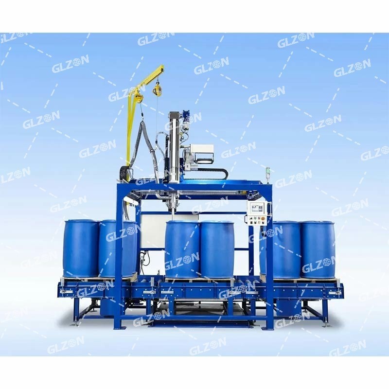 80L定量稱重式桶裝站,膏體桶裝站