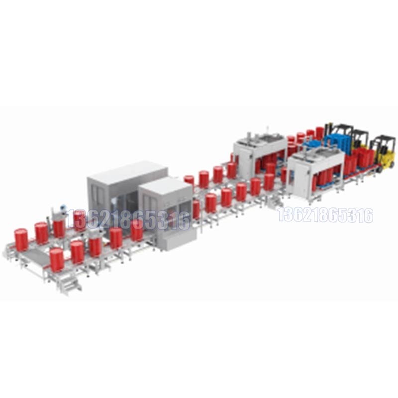 ?潤滑油、汽車養護用品智能灌裝線