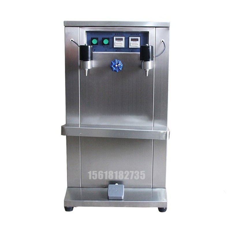 雙頭電動自吸式灌裝機