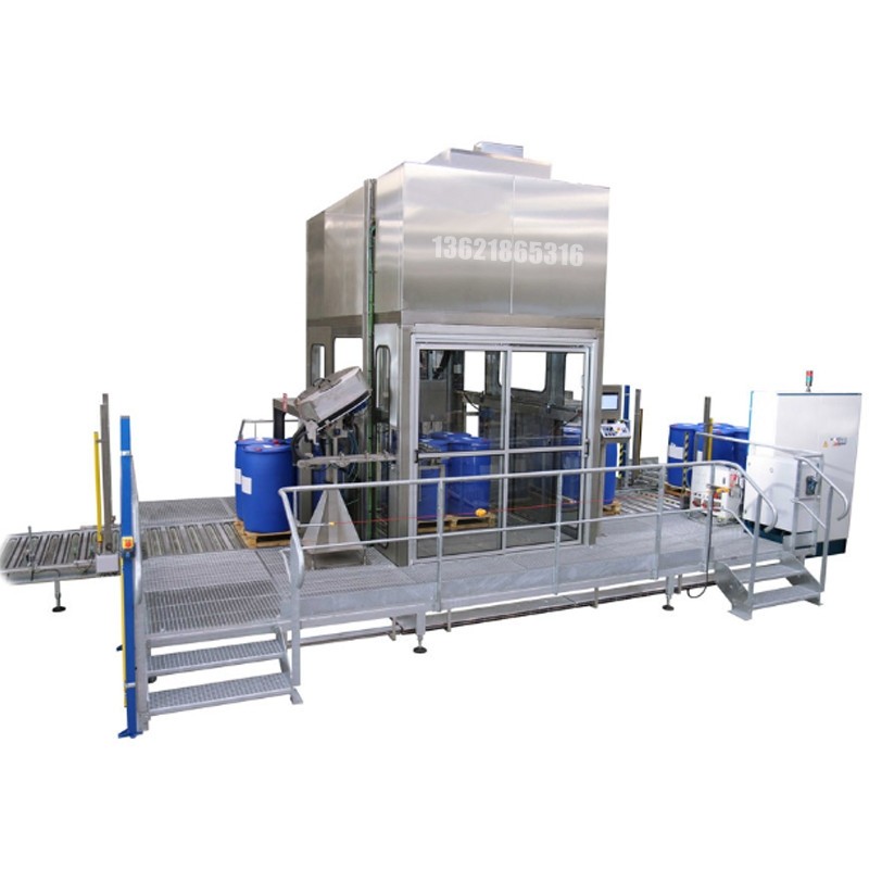 視覺尋址灌裝機-18公斤灌裝機-洗衣液灌裝機